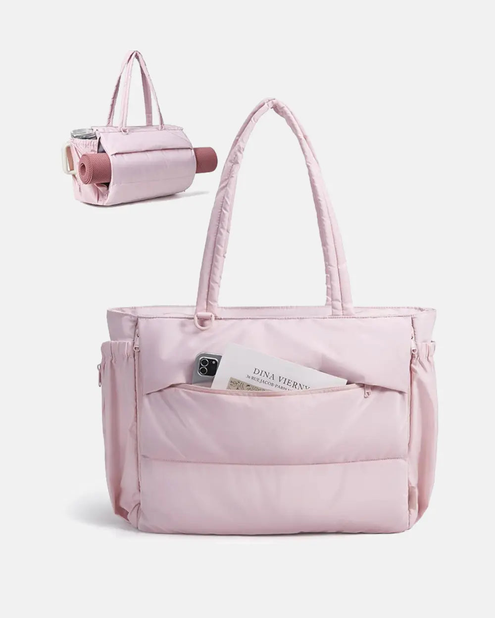 Puffer Gym Tote Bag MORA