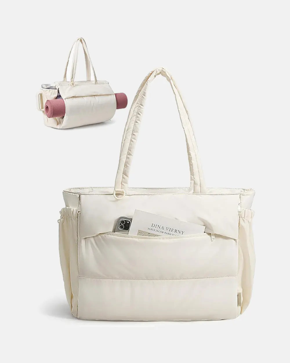 Puffer Gym Tote Bag MORA