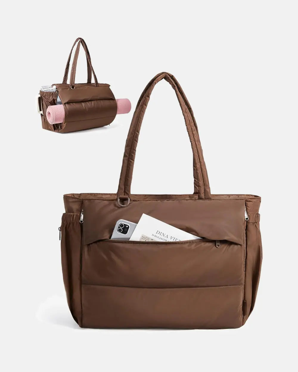 Puffer Gym Tote Bag MORA