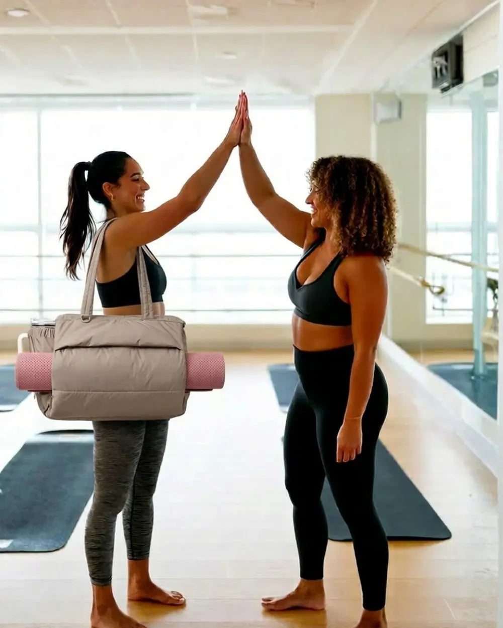 Puffer Gym Tote Bag MORA