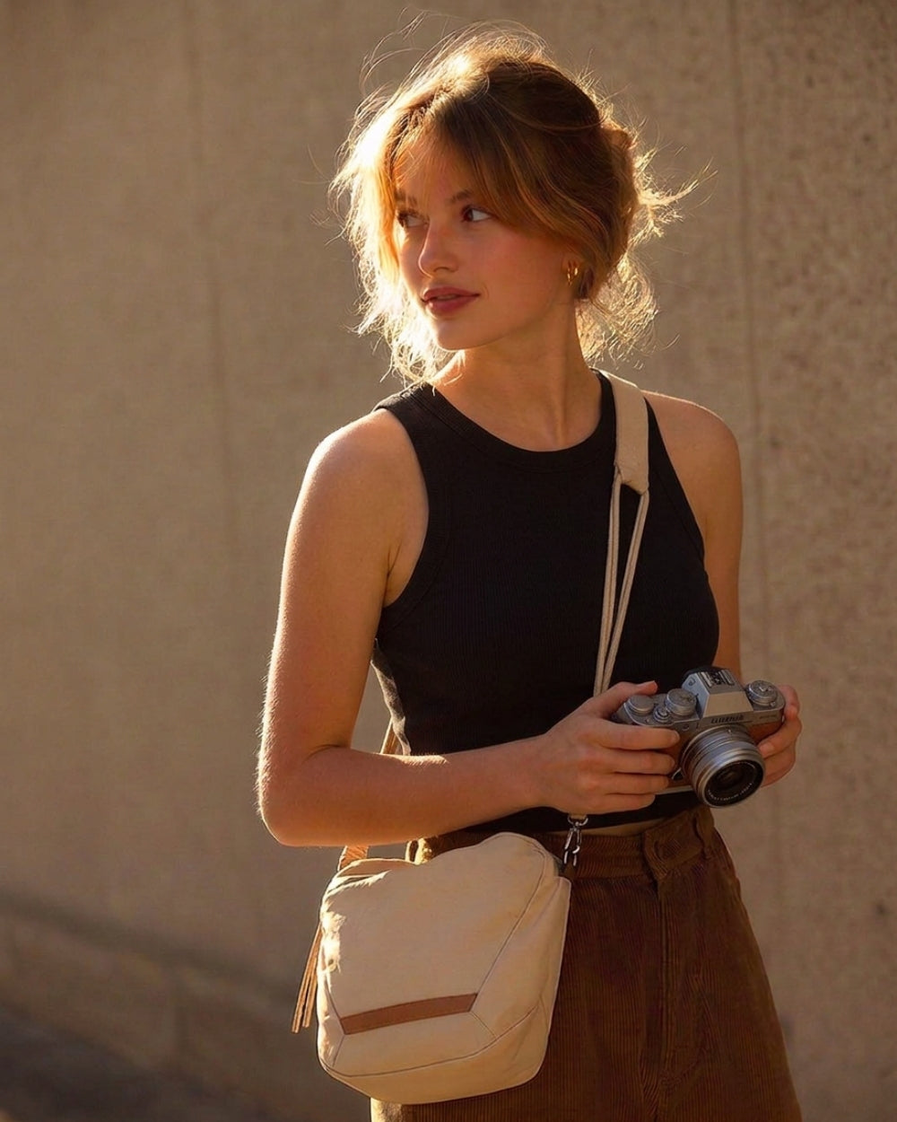 Everyday Camera Bag & Rope Strap MORA