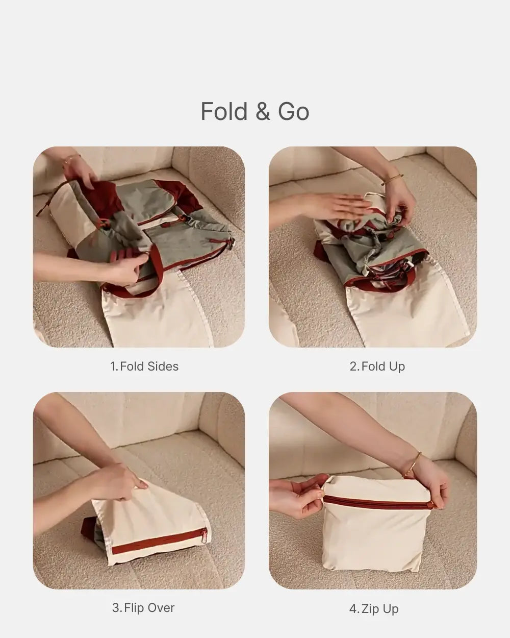 Foldable Weekender Bag MORA