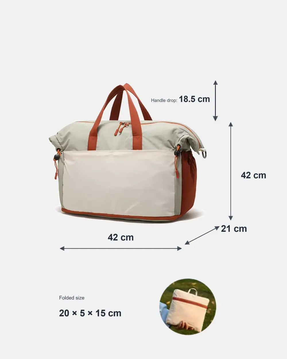 Foldable Weekender Bag MORA